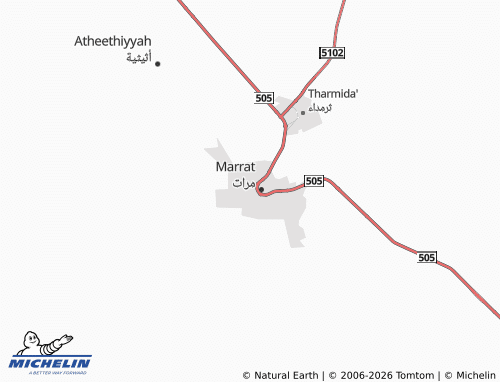MICHELIN-Landkarte al-Khalidiyyah - ViaMichelin