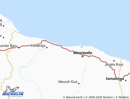 MICHELIN Mesjid Trienggadeng map - ViaMichelin