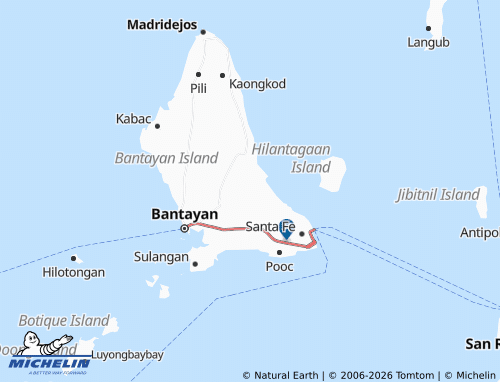 MICHELIN Baigad map - ViaMichelin