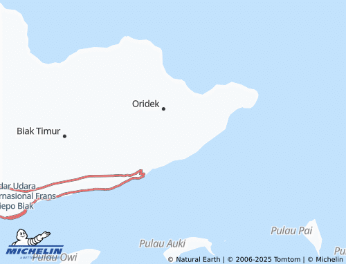 MICHELIN Anggopi map - ViaMichelin
