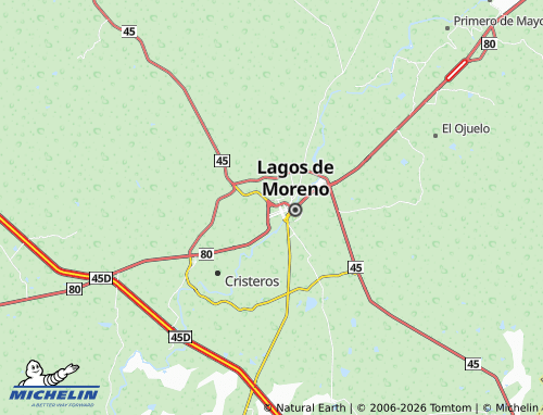Mappa MICHELIN Del Panteón - ViaMichelin