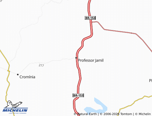 MICHELIN Professor Jamil map - ViaMichelin