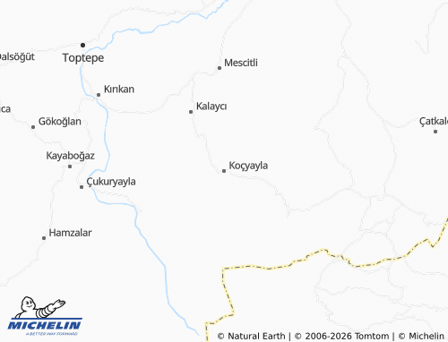 MICHELIN Koçyayla map - ViaMichelin