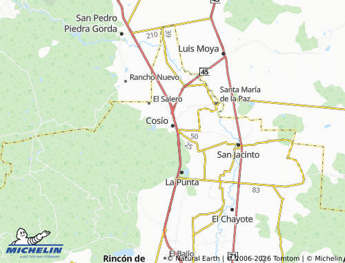 Mappa MICHELIN Santa Cruz - ViaMichelin