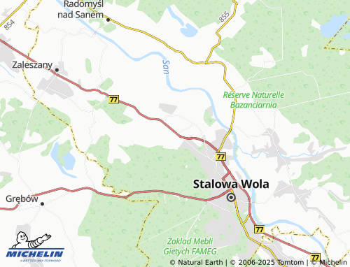 MICHELIN Agatówka map - ViaMichelin