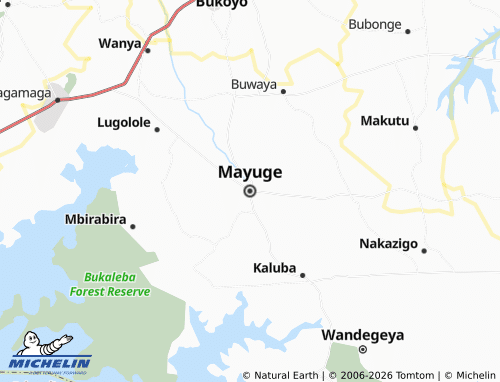 MICHELIN Mayuge map - ViaMichelin