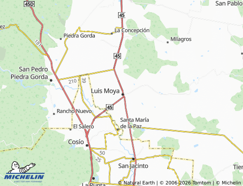 Mapa MICHELIN Centro - ViaMichelin