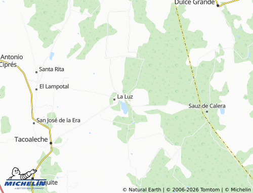 MICHELIN Lomas de Guadalupe map - ViaMichelin