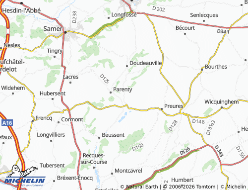 Mapa MICHELIN Égrange - ViaMichelin