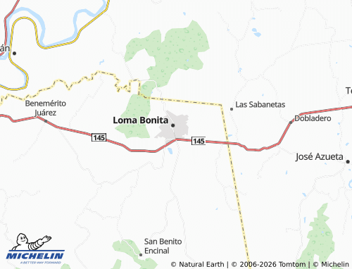 Mapa MICHELIN Juan López Cruz - ViaMichelin
