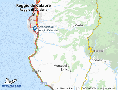 Mappa MICHELIN Rosario Valanidi - ViaMichelin
