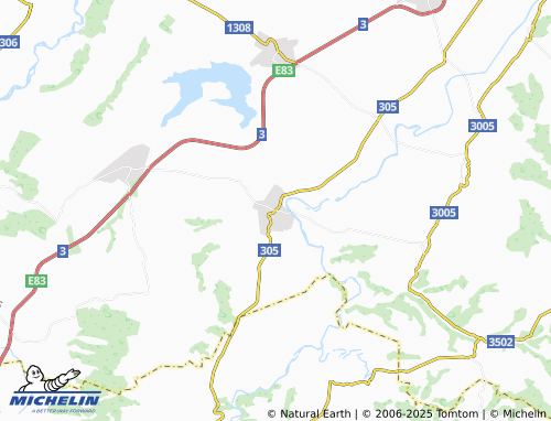 MICHELIN Sadovets map - ViaMichelin