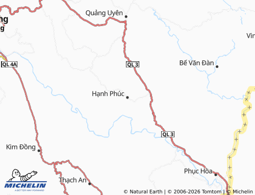 Mapa MICHELIN Hạnh Phúc - ViaMichelin