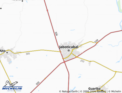 Mapa MICHELIN Jardim Alvorada - ViaMichelin