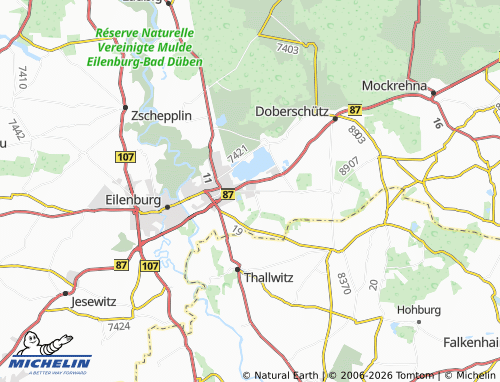 Carte MICHELIN Sprotta-Siedlung - ViaMichelin