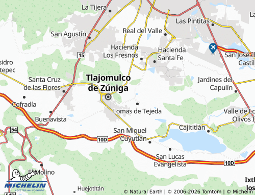MICHELIN Cima del Sol map - ViaMichelin