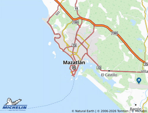MICHELIN-Landkarte Brisas del Mar - ViaMichelin