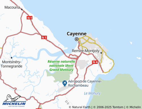 Mappa MICHELIN La Persévérance - ViaMichelin