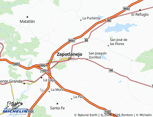 Mapa MICHELIN Palma Real - ViaMichelin