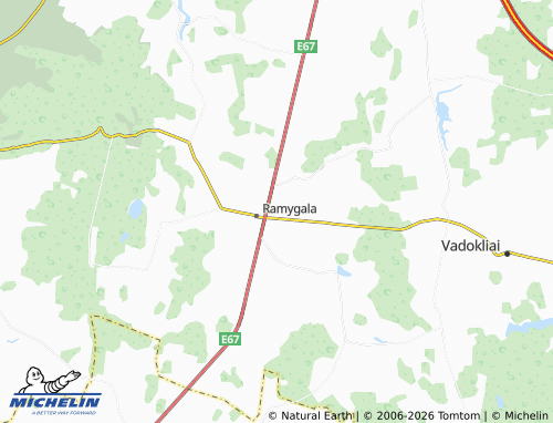 MICHELIN Garuckai map - ViaMichelin