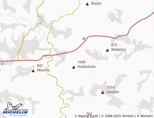 MICHELIN KwaKhonongwane map - ViaMichelin