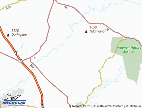 MICHELIN Cornfields map - ViaMichelin