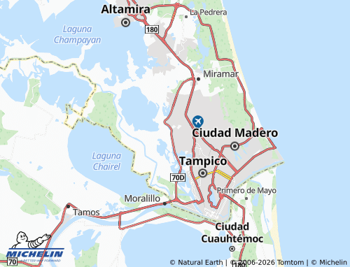 Mapa MICHELIN Laderas de Vista Bella - ViaMichelin