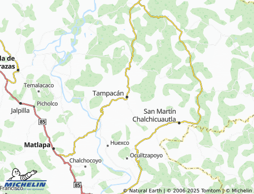 MICHELIN Tampacán map - ViaMichelin