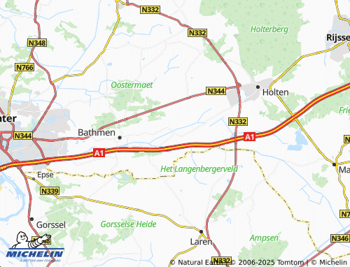 MICHELIN Loo map - ViaMichelin