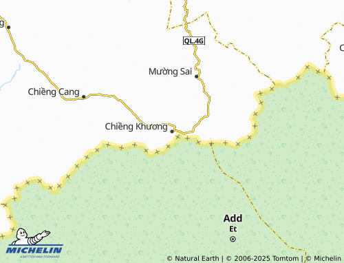MICHELIN Chiềng Khương map - ViaMichelin