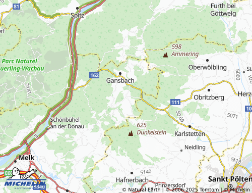 MICHELIN Oed map - ViaMichelin