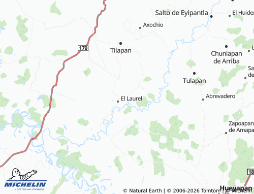 Mapa MICHELIN Río Tuxtla - ViaMichelin