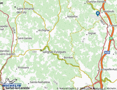 MICHELIN Valeille map - ViaMichelin