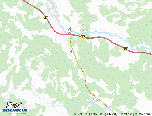 Kaart MICHELIN Yli-Tynkä - ViaMichelin