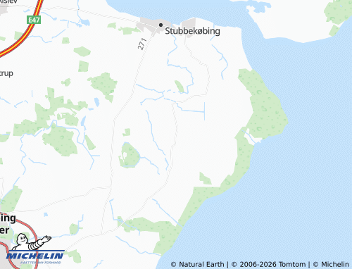 MICHELIN Horbelev map - ViaMichelin