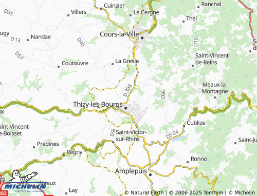 MICHELIN La Paix map - ViaMichelin