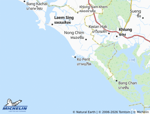Mapa MICHELIN Ko Perit - ViaMichelin