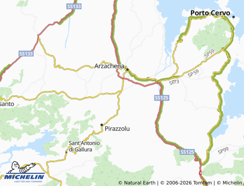 Mapa MICHELIN Cudacciolu - ViaMichelin
