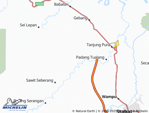 MICHELIN Buluh Telang map - ViaMichelin