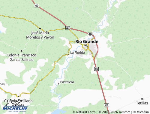 MICHELIN-Landkarte Las Piedras - ViaMichelin