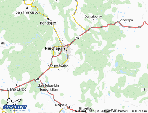 Kaart MICHELIN La Sabinita - ViaMichelin