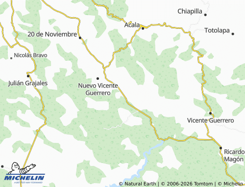 Mapa MICHELIN Javier López Moreno - ViaMichelin