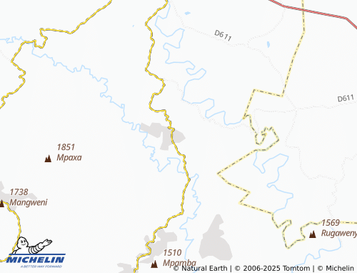 MICHELIN Matafeni map - ViaMichelin