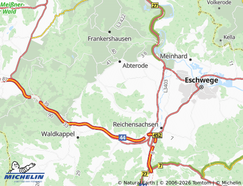Mapa MICHELIN Alberode - ViaMichelin