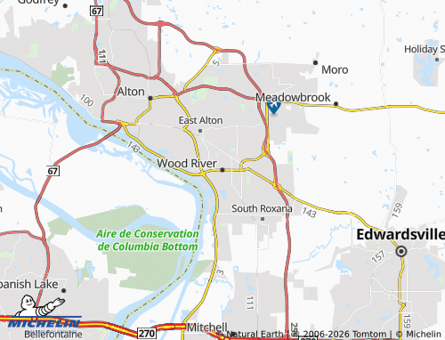 Mappa MICHELIN Wood River - ViaMichelin