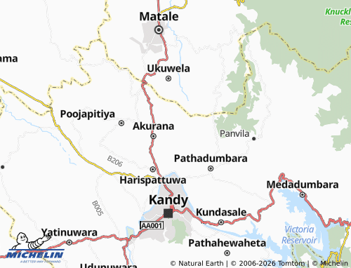 Mappa MICHELIN Mahakumbura - ViaMichelin
