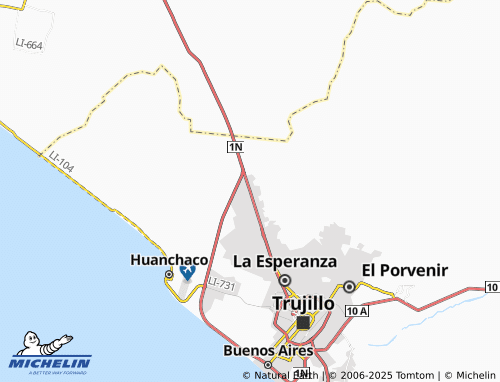 MICHELIN-Landkarte El Milagro - ViaMichelin
