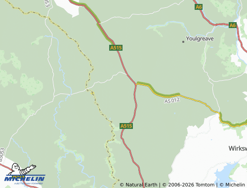 Carte MICHELIN Biggin - ViaMichelin