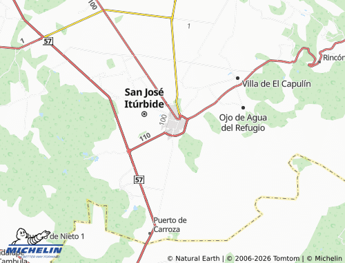 Mappa MICHELIN Arboledas - ViaMichelin