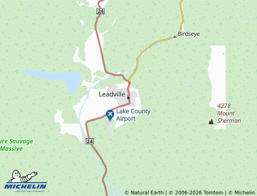 Mapa MICHELIN Leadville - ViaMichelin